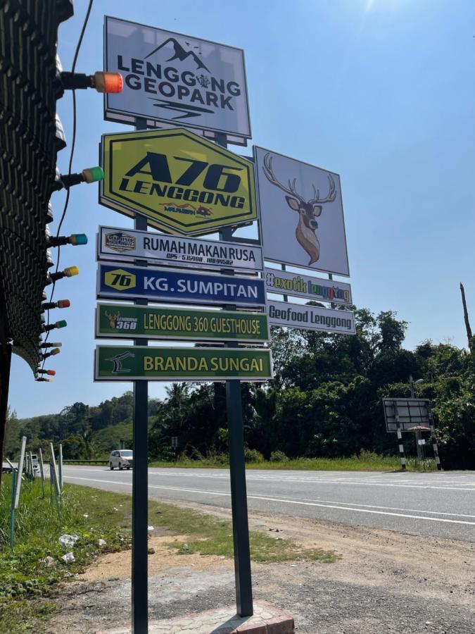 Hotel Branda Kampung Sumpitan Lenggong Tiada Sungai Kampong Ulu Jepai Esterno foto